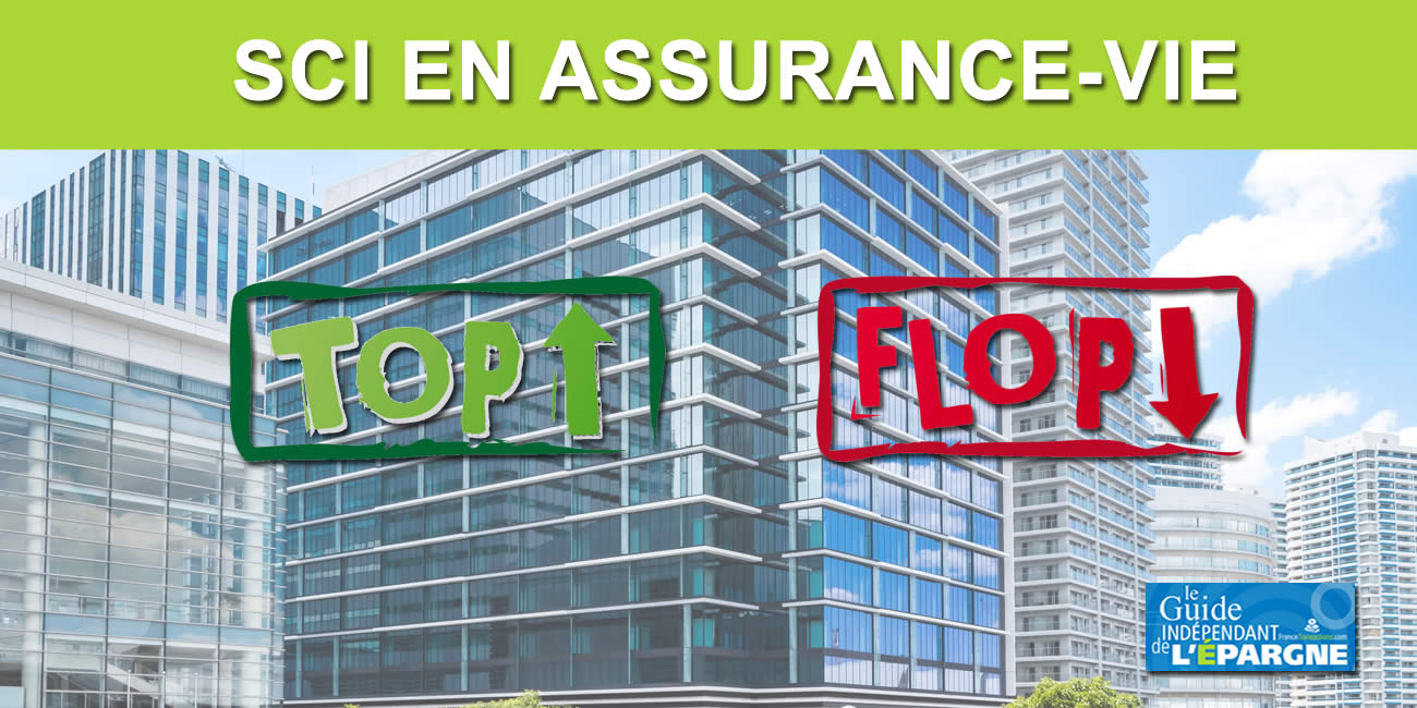 SCI en Assurance-Vie : le meilleur et le pire, de +6.44 % à -12.15 %